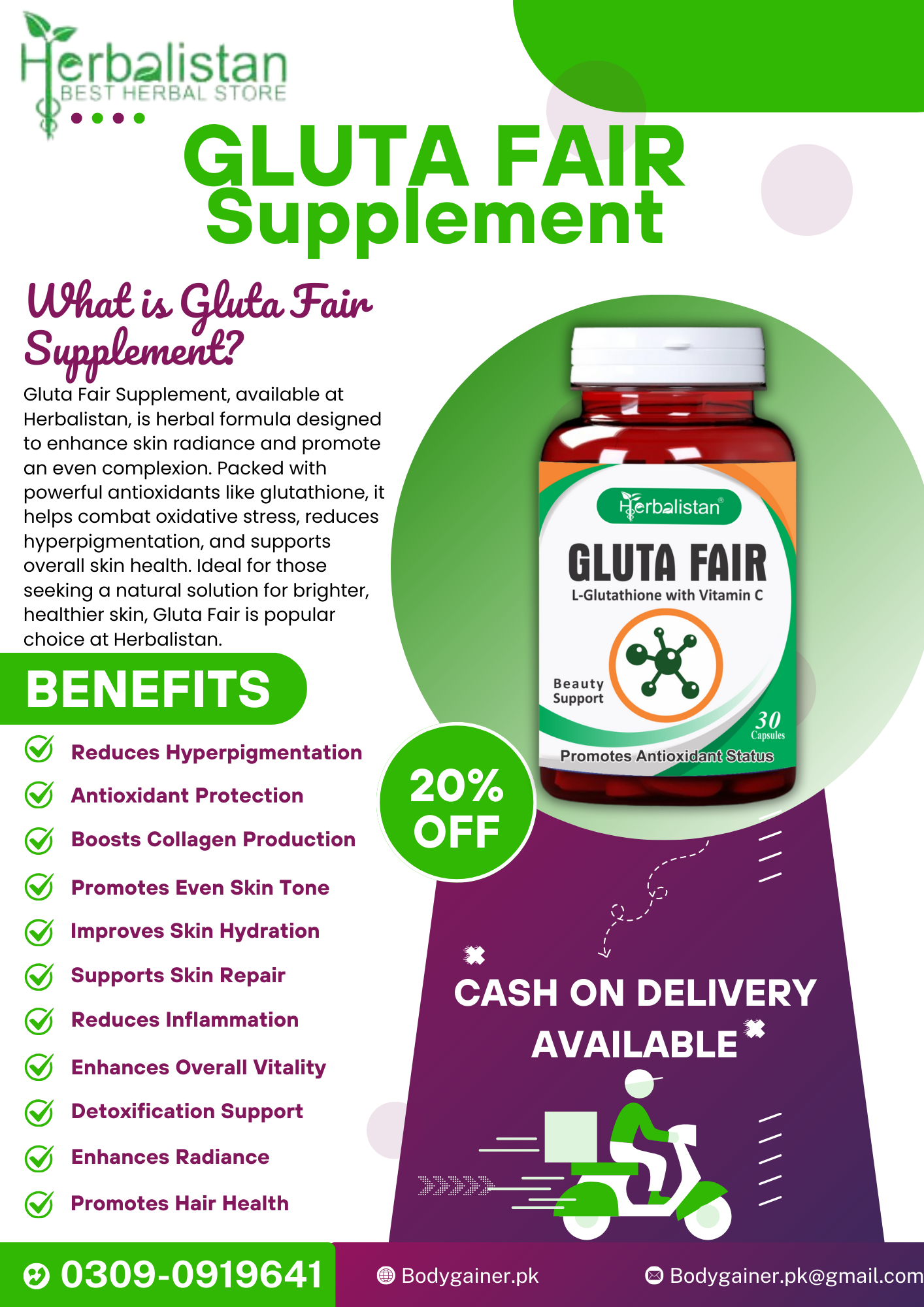 Skin Whitening Capsules​